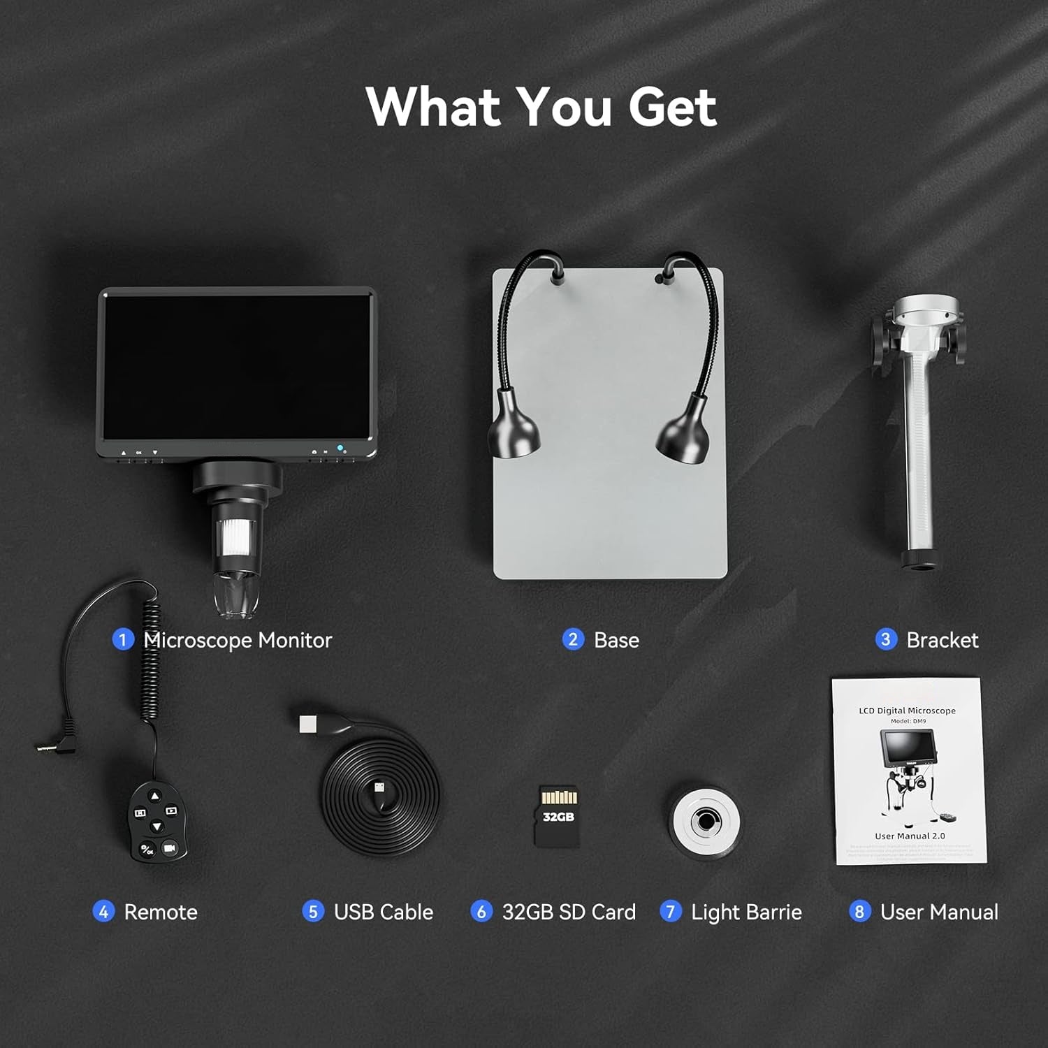 🔬📸 7'' LCD Digital Microscope 1200X | 1080P HD + 12MP Ultra-Precise Focus for Soldering & Coin Collecting | PC View & 32GB Storage 🖥️ #TechGadgets #DIYEssentials 🔬📸 7'' LCD Digital Microscope 1200X | 1080P HD + 12MP Ultra-Precise Focus for Soldering & Coin Collecting | PC View & 32GB Storage 🖥️ #TechGadgets #DIYEssentials